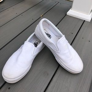 Vans slip ons
